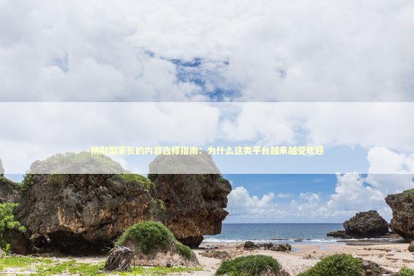 挑剔型家长的内容选择指南：为什么这类平台越来越受欢迎